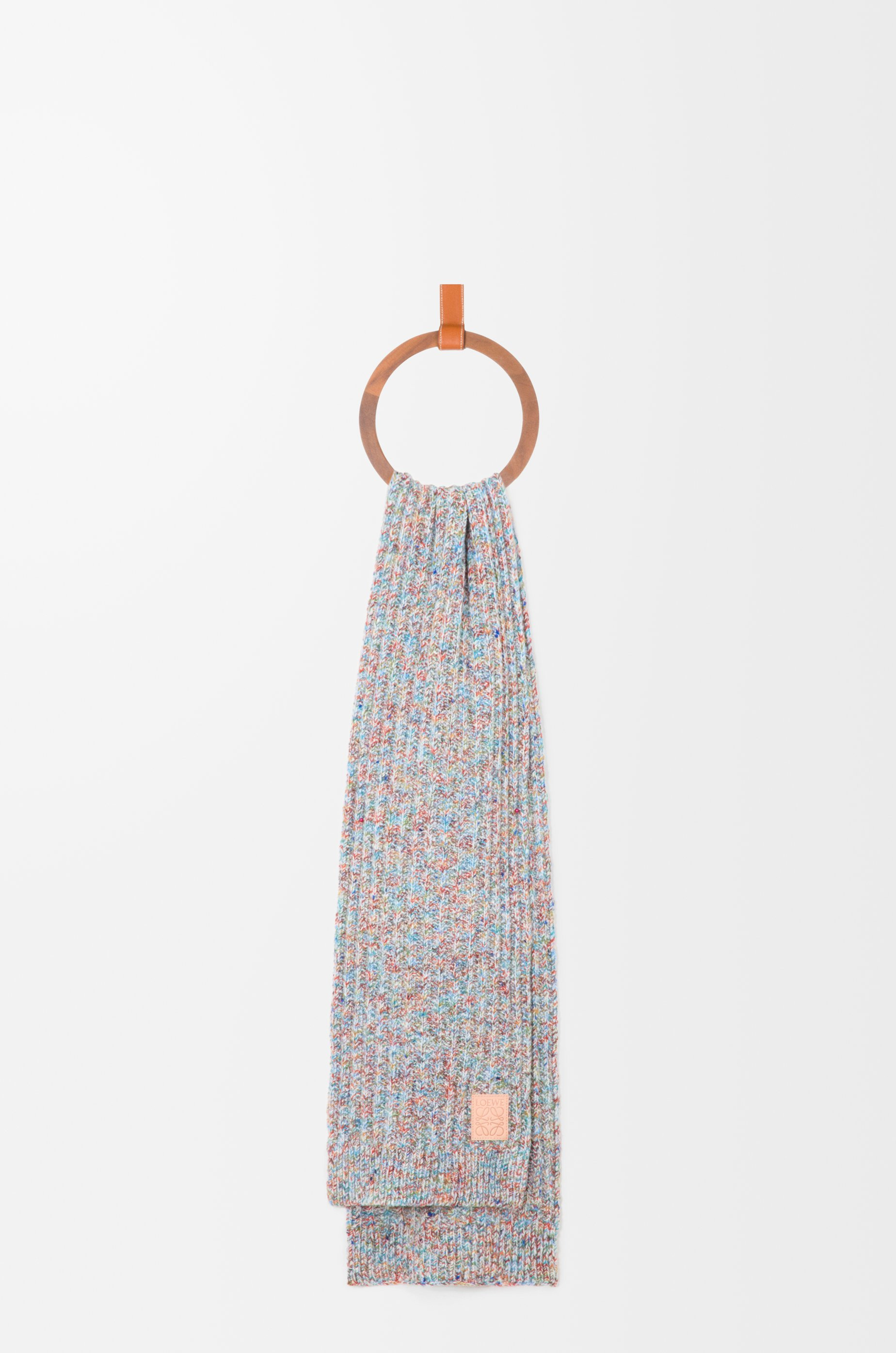 Scarf in wool and cashmere blend - 2
