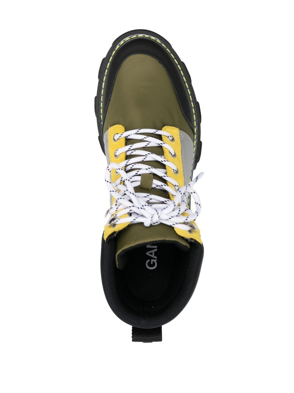 Cleated lace-up hiking boots - 4
