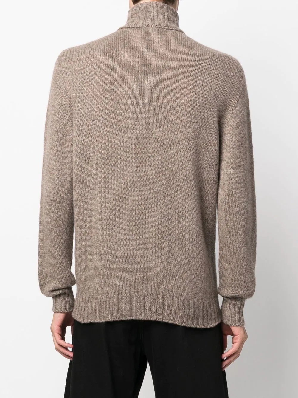 cashmere roll-neck jumper - 4