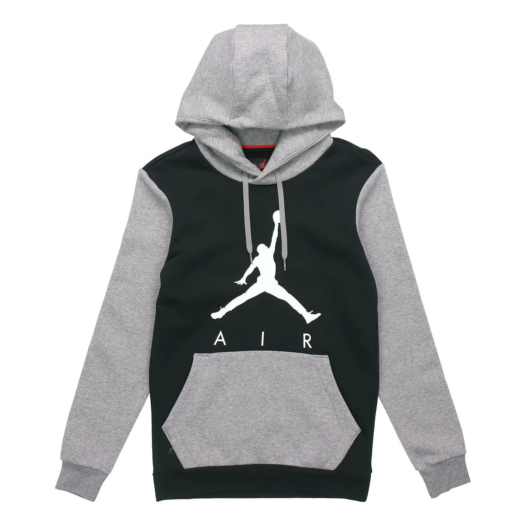 Men's Air Jordan JUMPMAN AJ Large LOGO Gray Black Pullover 'Grey Black' CK1349-010 - 1