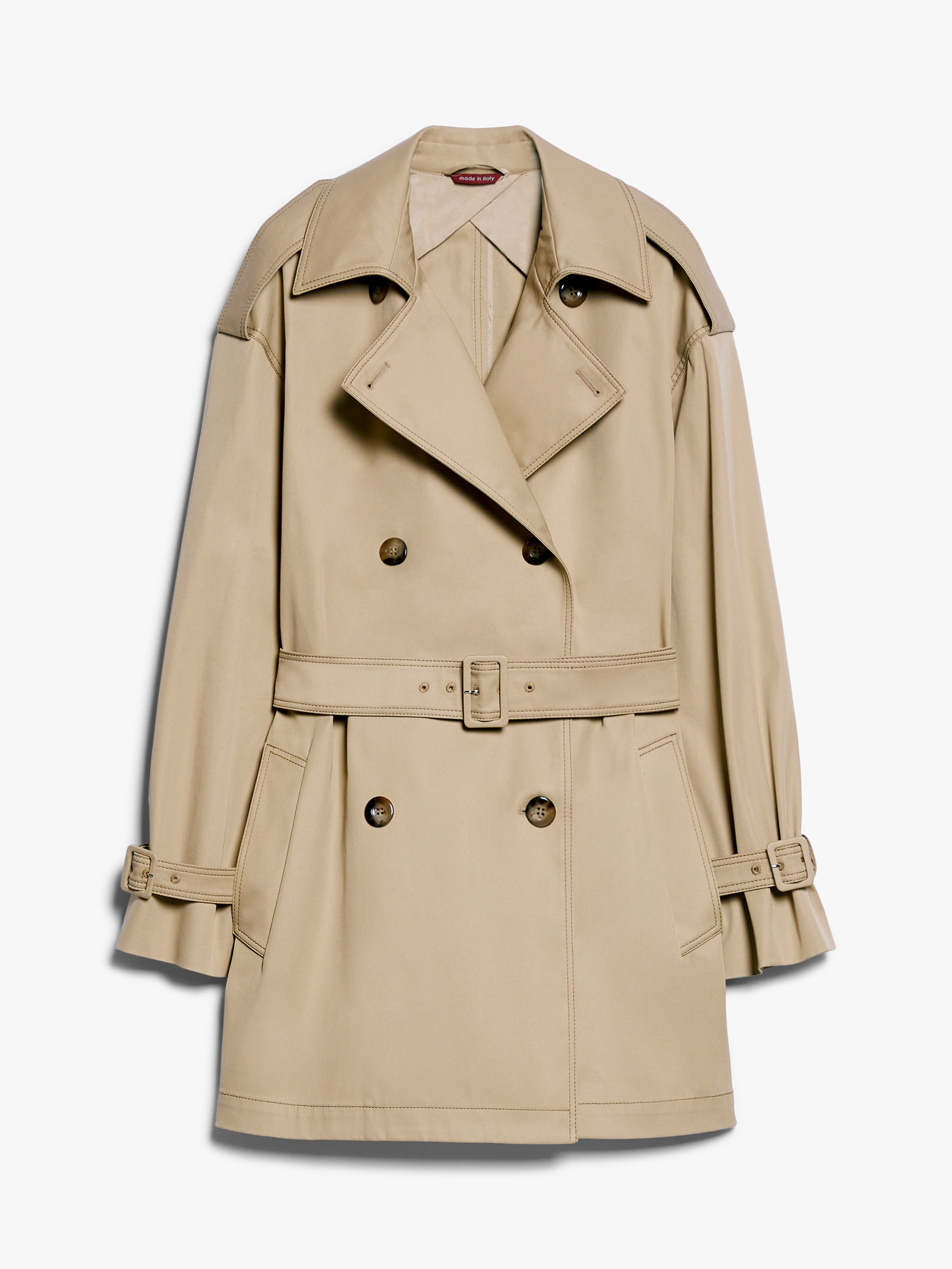 Short trench coat from outlet Italy