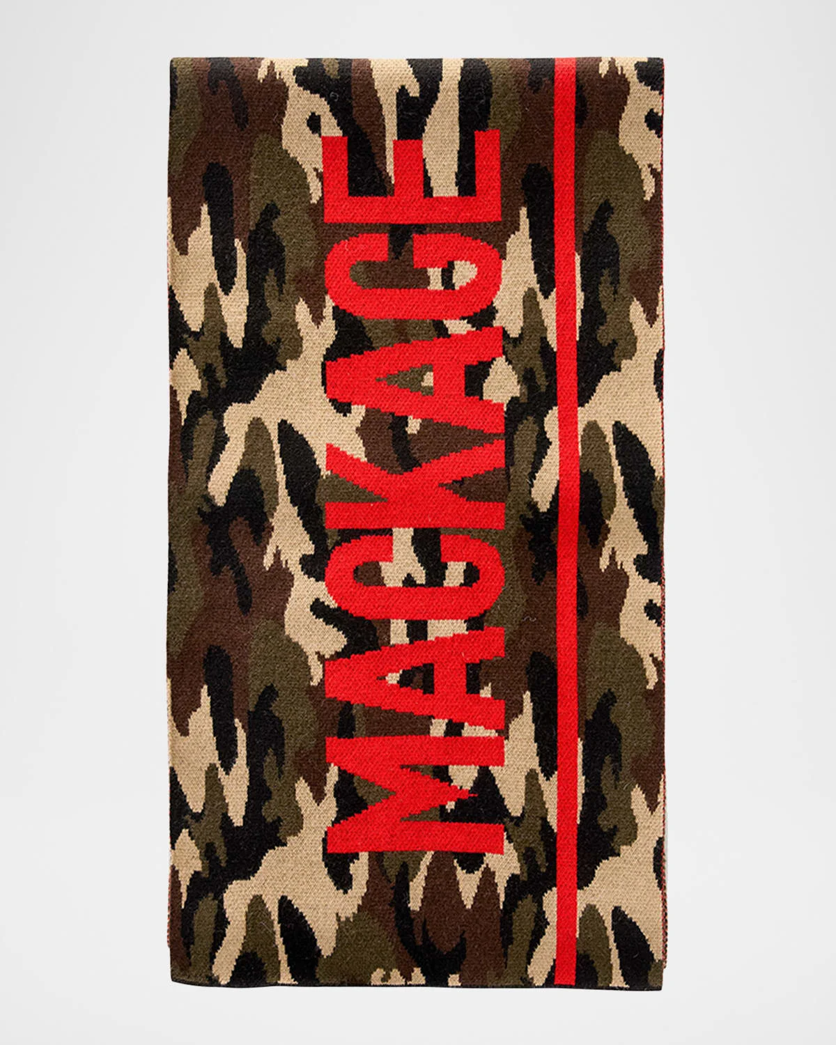 Men's Juno Wool Camouflage Logo Scarf - 1