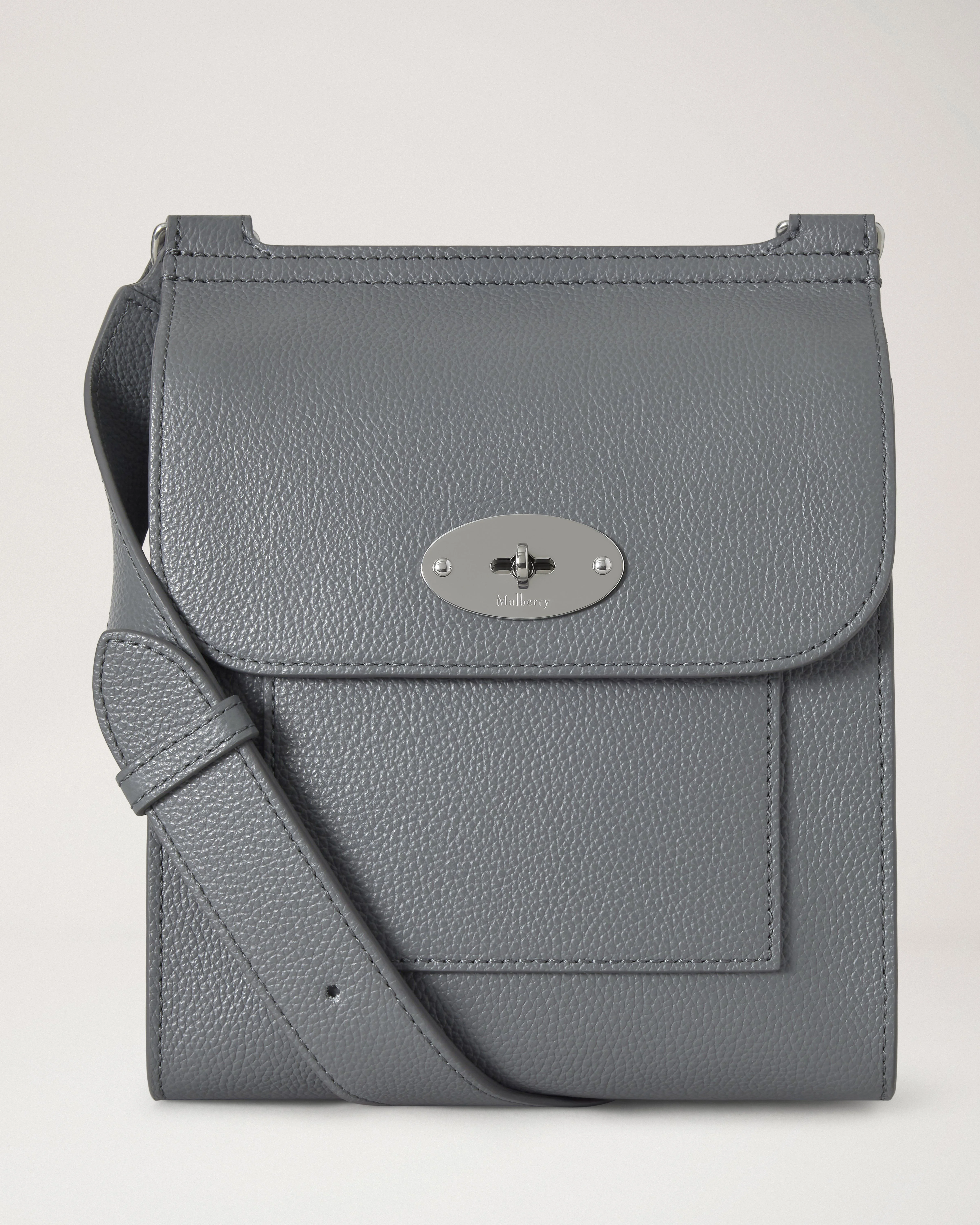 Small Antony Foggy Grey Small Classic Grain - 1