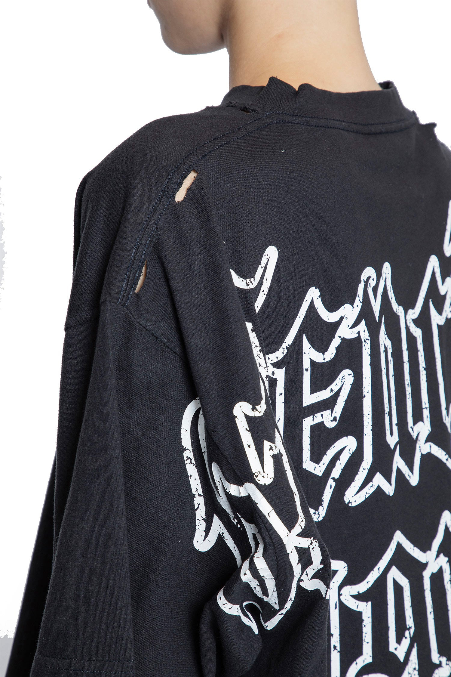 Blackletter-Script-Oversized-T-Shirt - 4