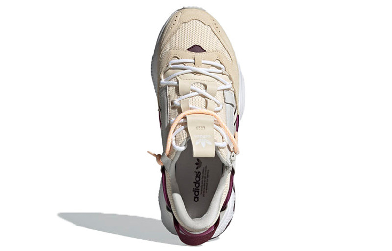 adidas (WMNS) adidas Ozweego Zip 'Ecru Tint Maroon' GZ2642 outlook