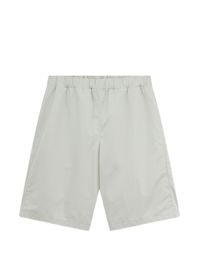 elasticated cotton shorts 1