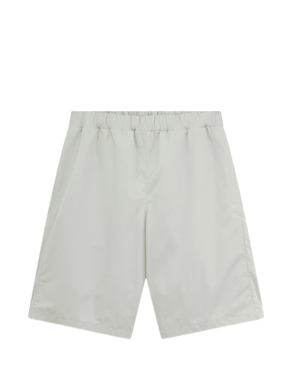 elasticated cotton shorts - 1