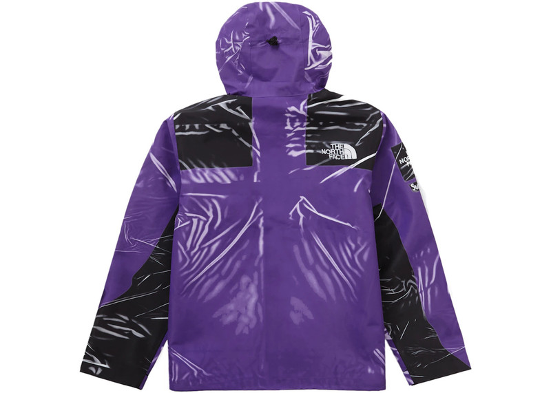 Supreme Supreme The North Face Printed Taped Seam Shell Trompe L'oeil Jacket Purple outlook