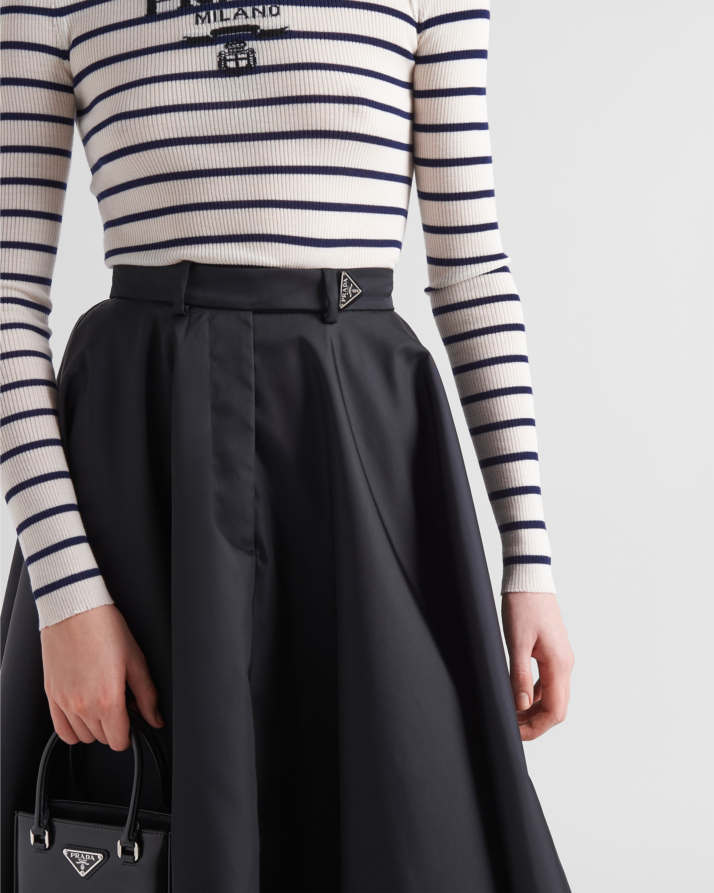Re-Nylon pleated skirt - 3