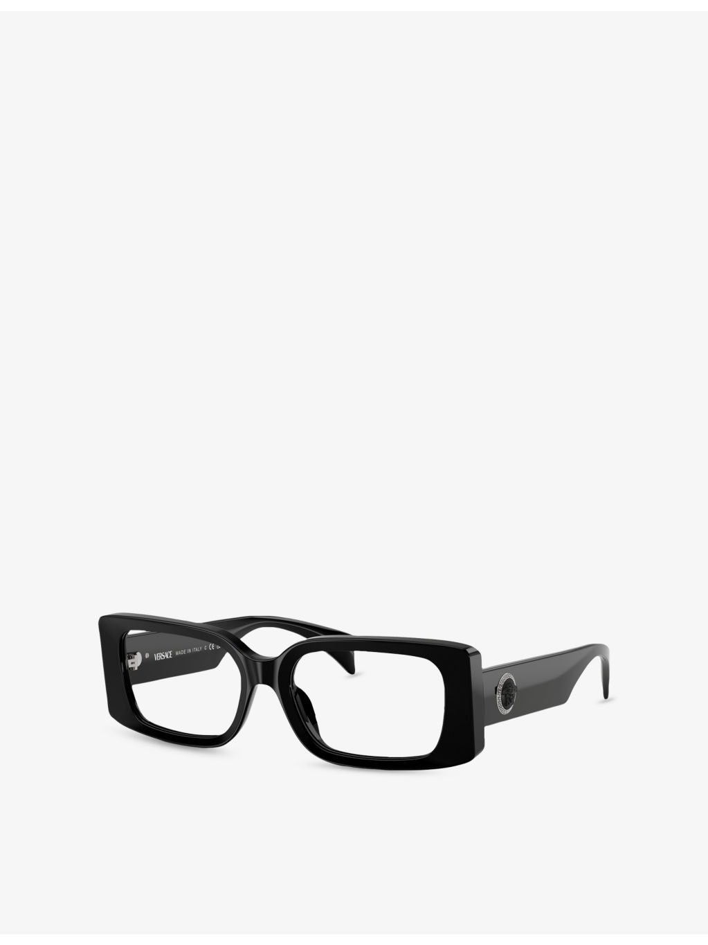 VE3362U Rectangular-Frame Acetate Glasses - 2