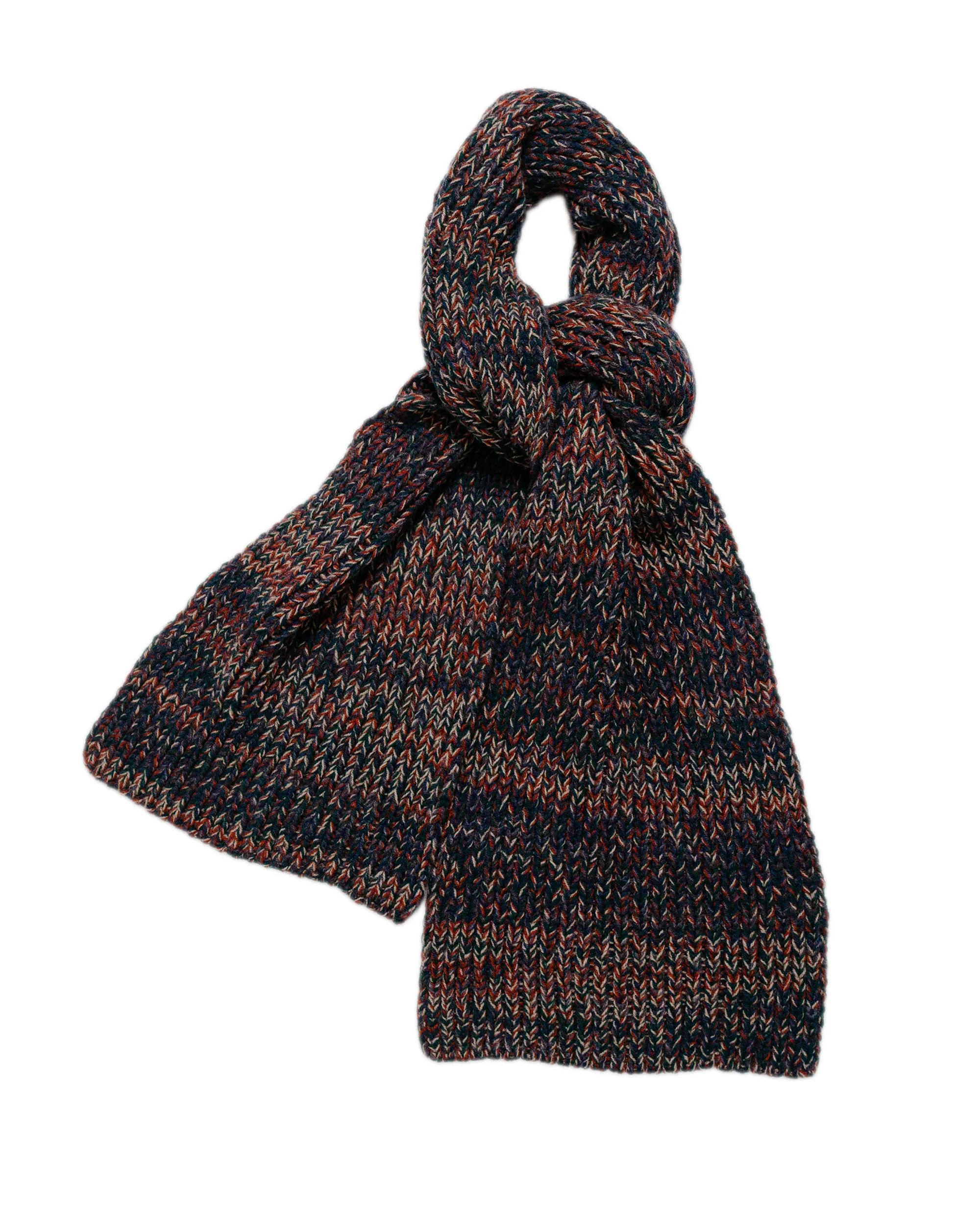 Marled Fantasies Scarf Navy Mix - 1