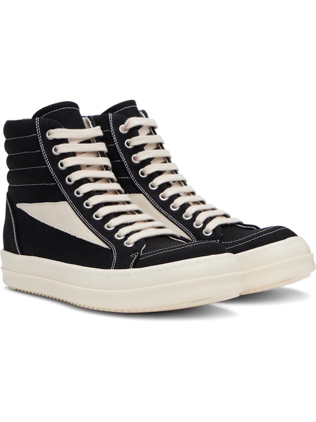 Black Vintage High Sneaks Sneakers - 4
