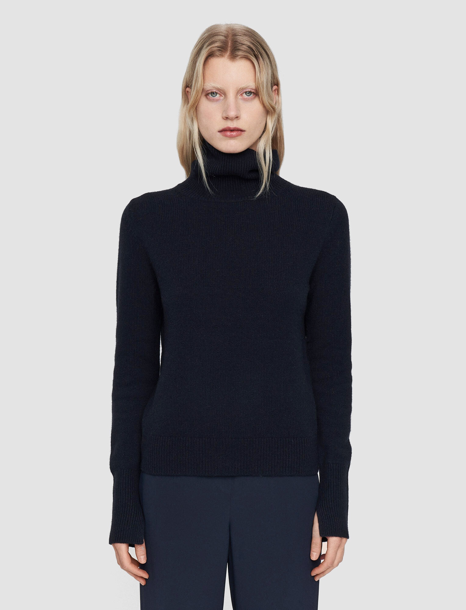 Pure Cashmere High Neck Jumper - 3
