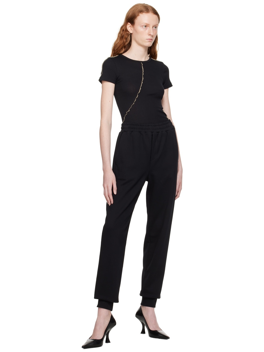 Black Twisted T-Shirt - 5