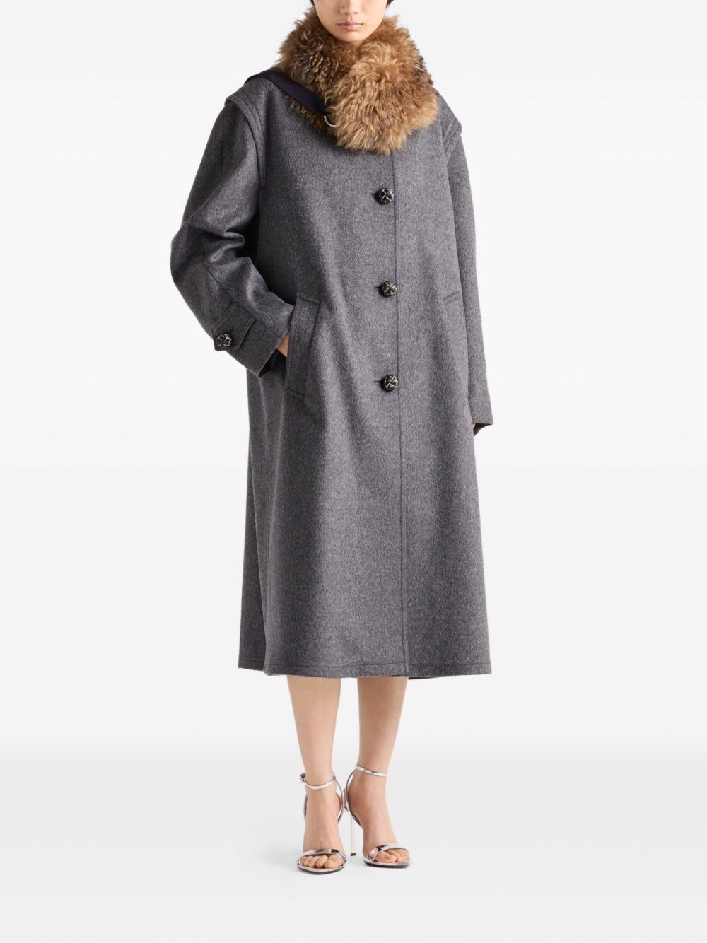 single-breasted coat - 2