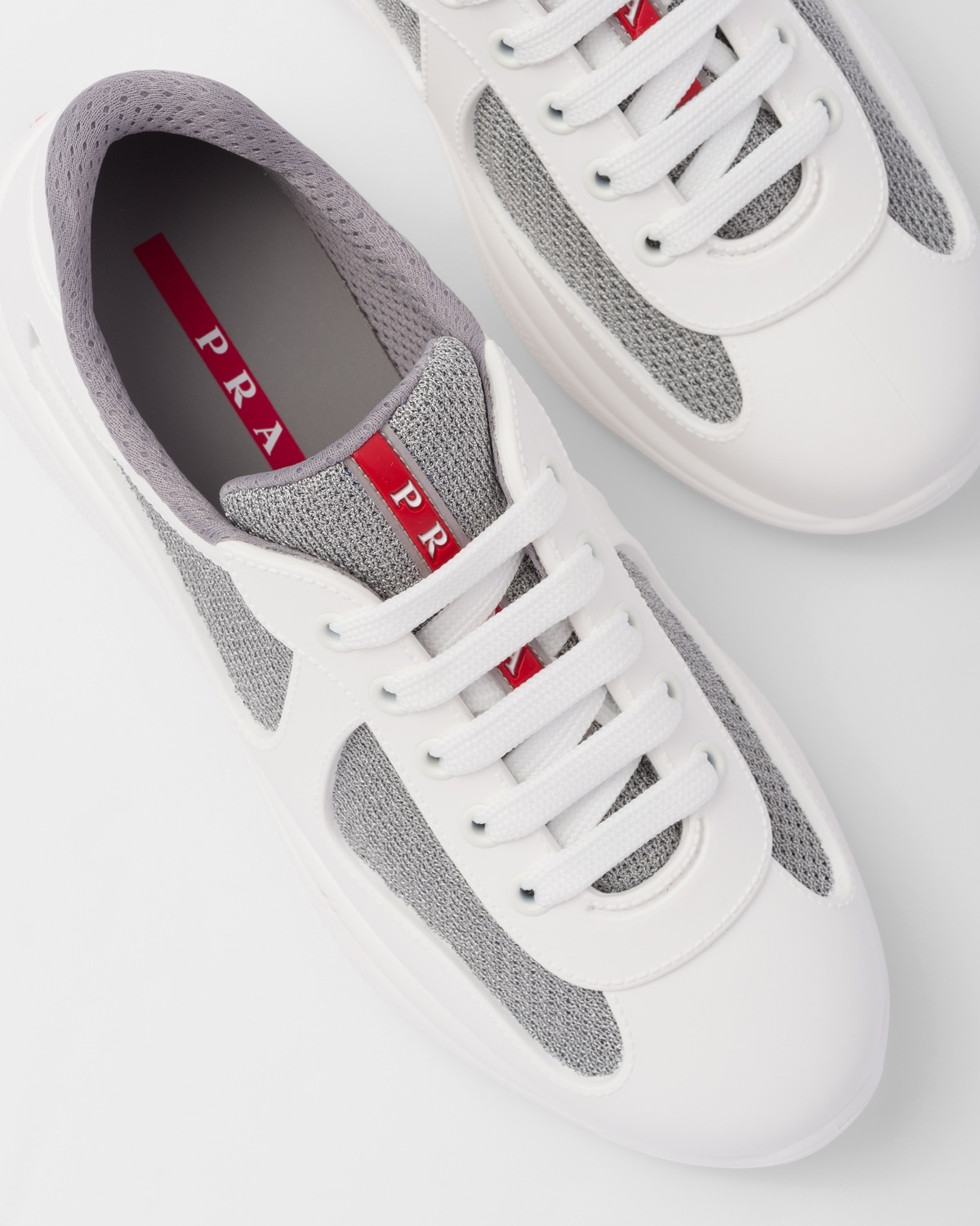 Prada America's Cup Soft rubber and bike fabric sneakers - 6