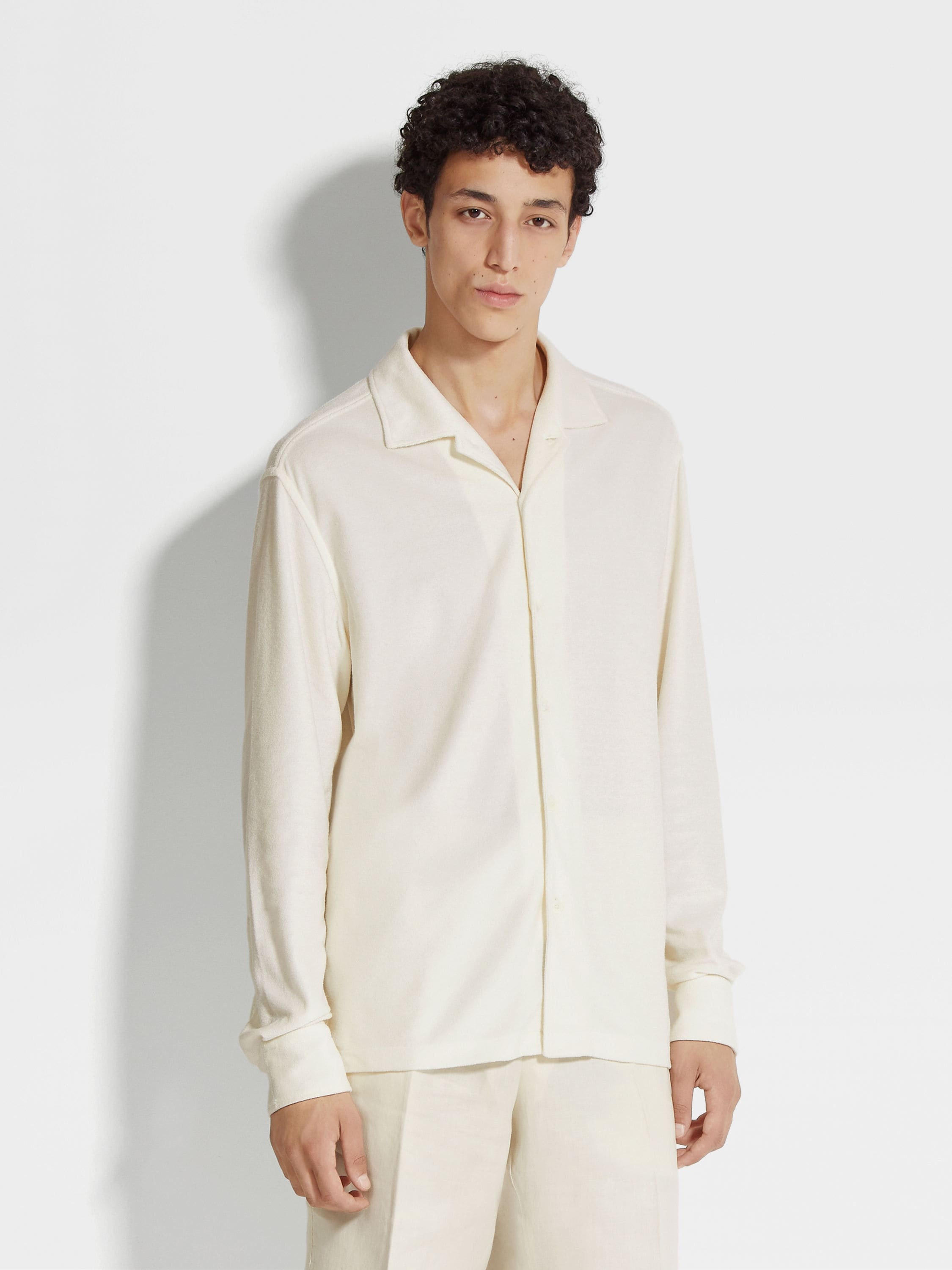COTTON AND SILK SHIRT - 4