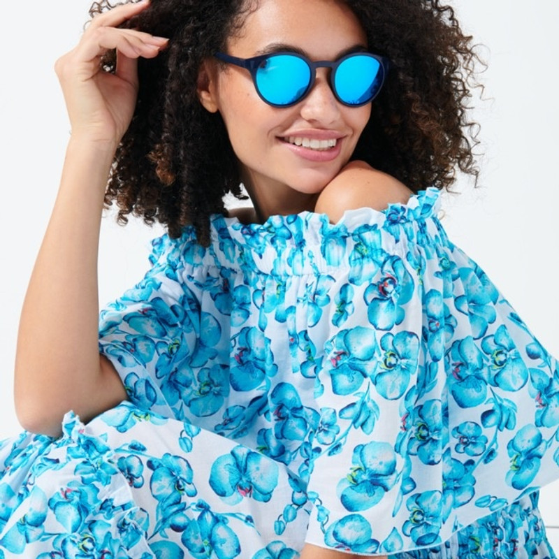 Women Off the Shoulder Long Dress Orchidees 6