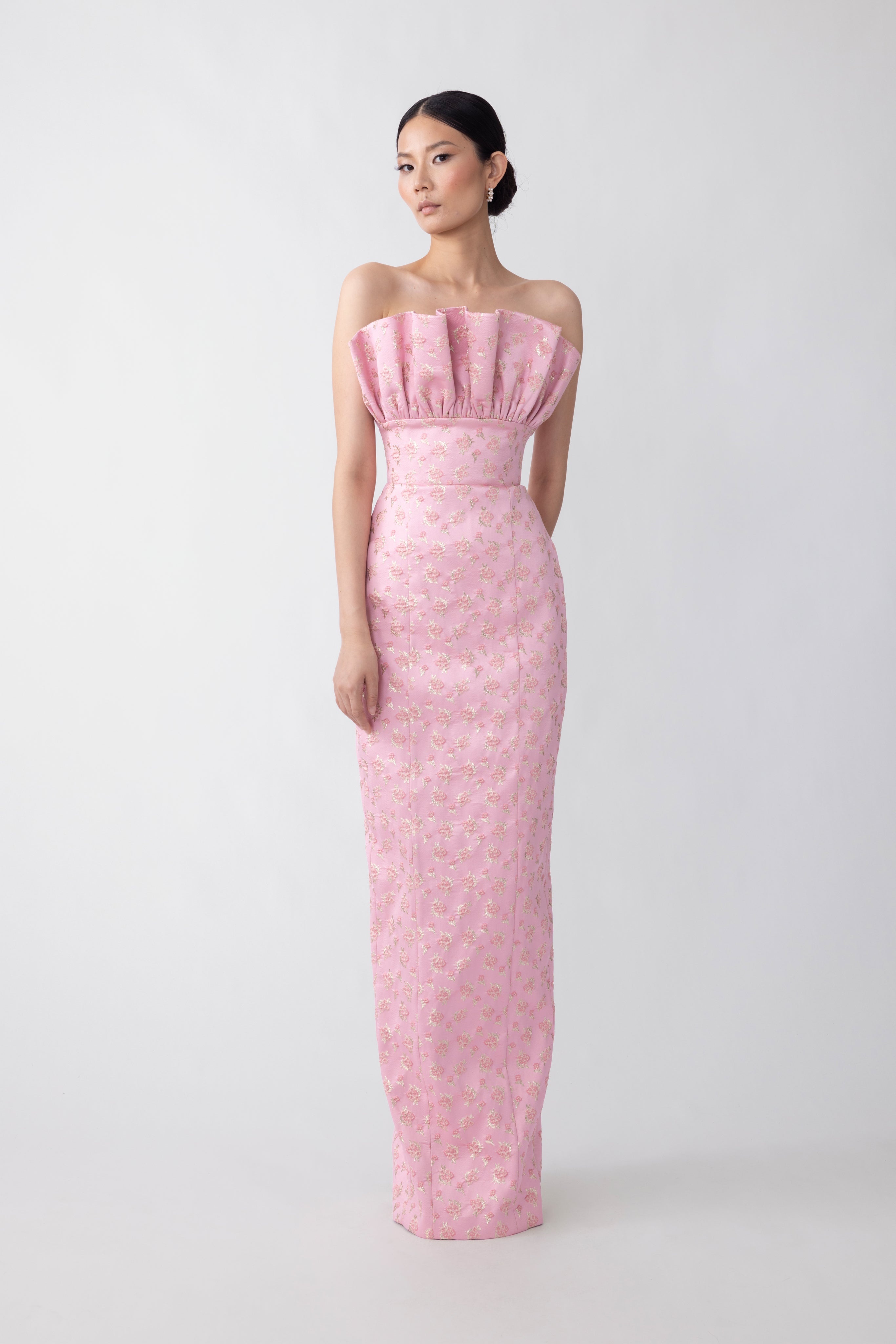 NOAH JACQUARD GOWN - 2