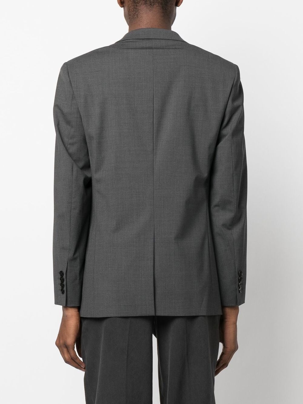 single-breasted tailored blazer - 4