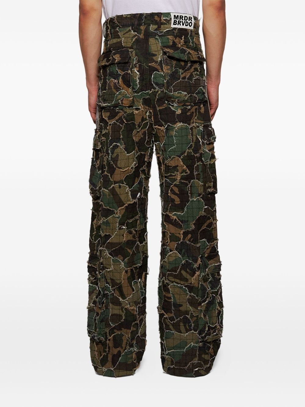 camouflage cargo pants - 5
