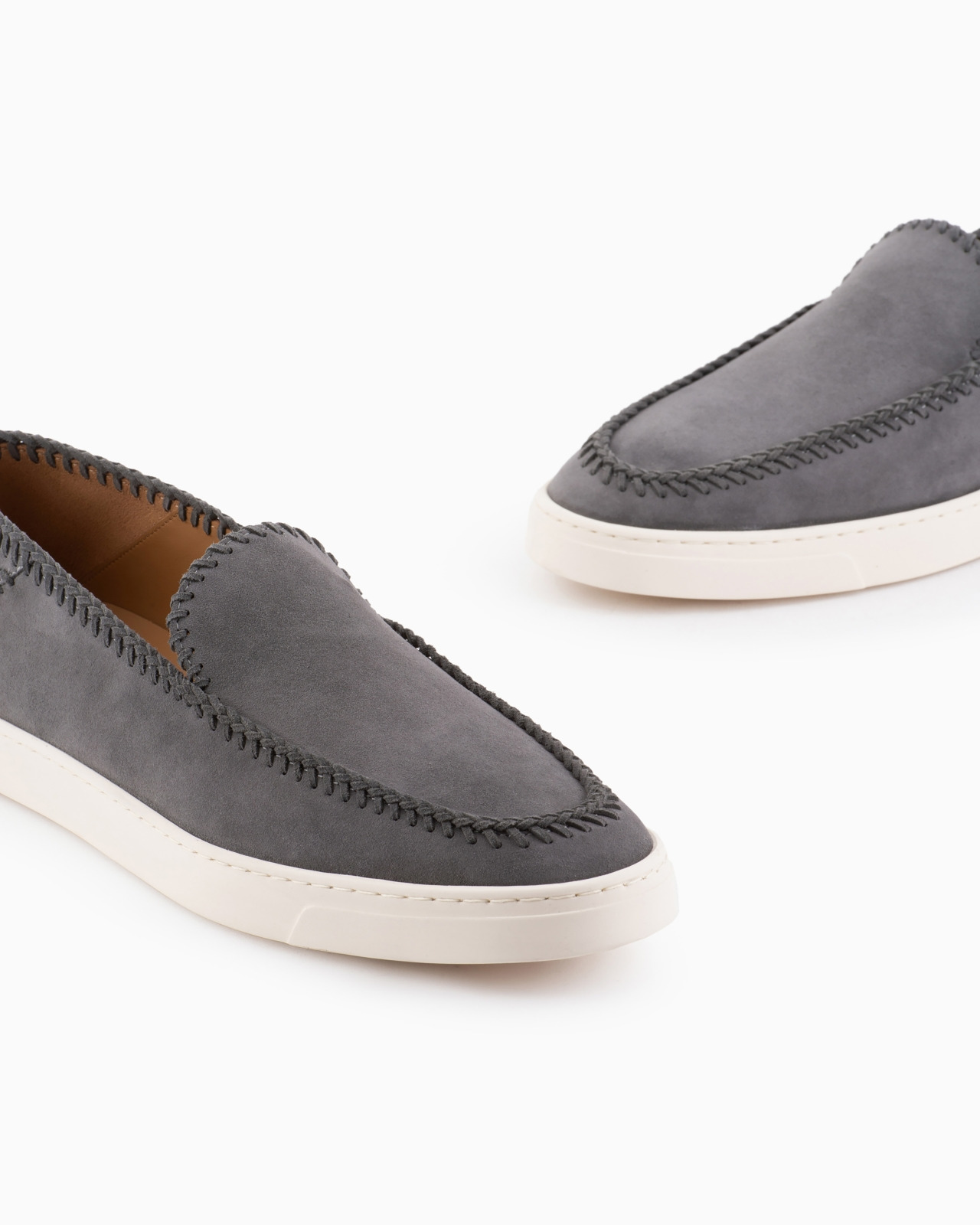 Galleria 3 suede slip-ons - 4