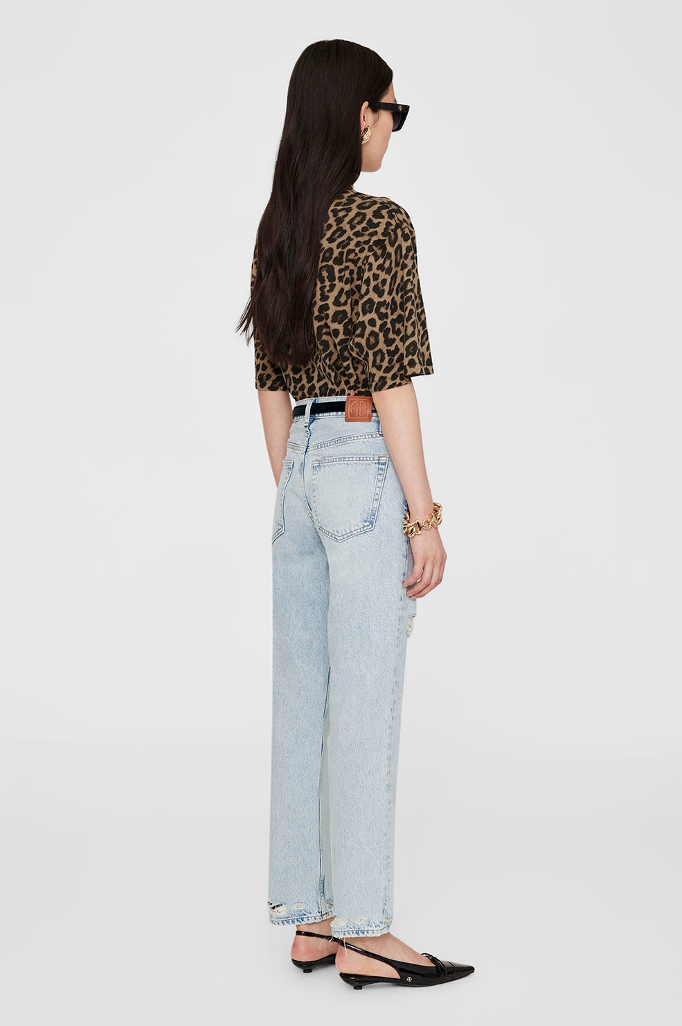 Avi Tee - Black And Brown Leopard - 3