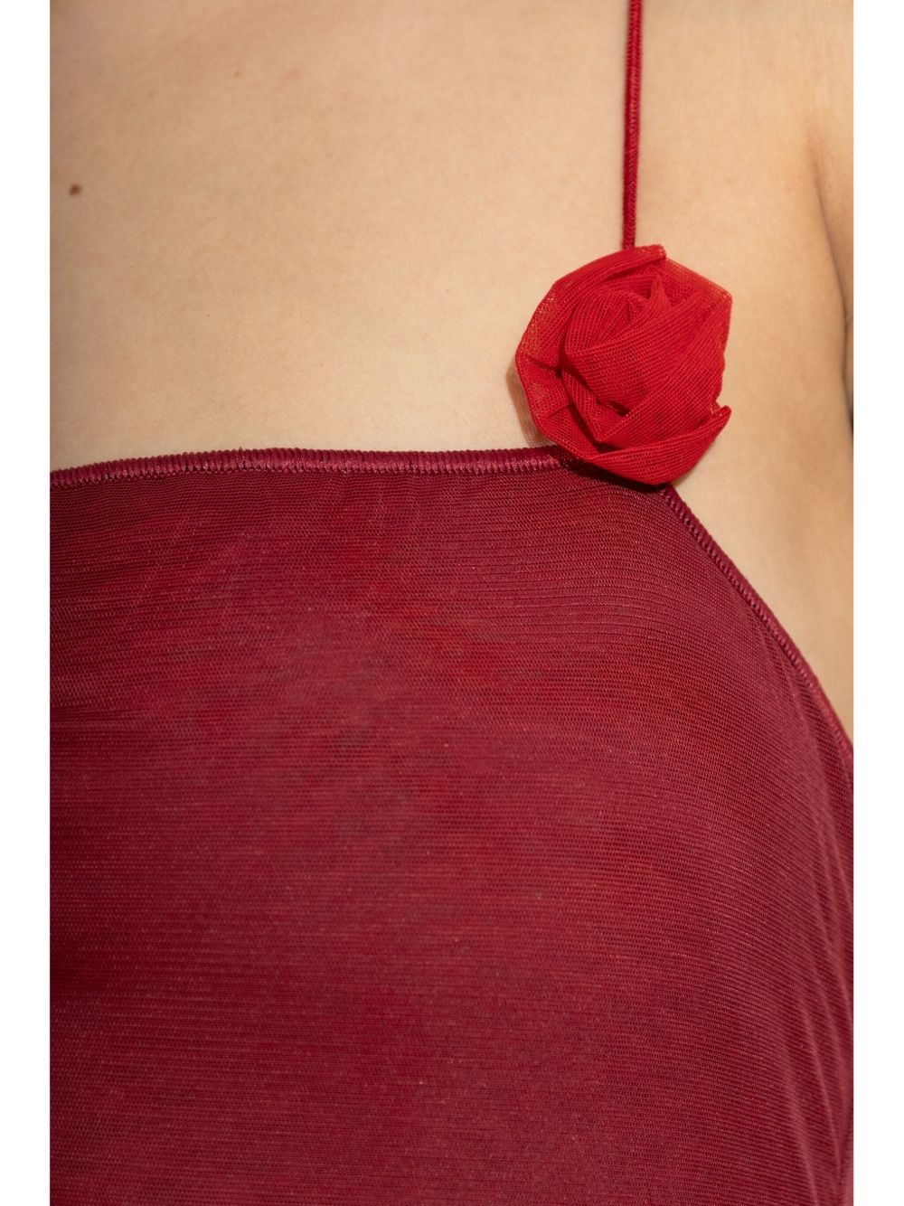 Lumière Rose appliqué swimsuit - 4
