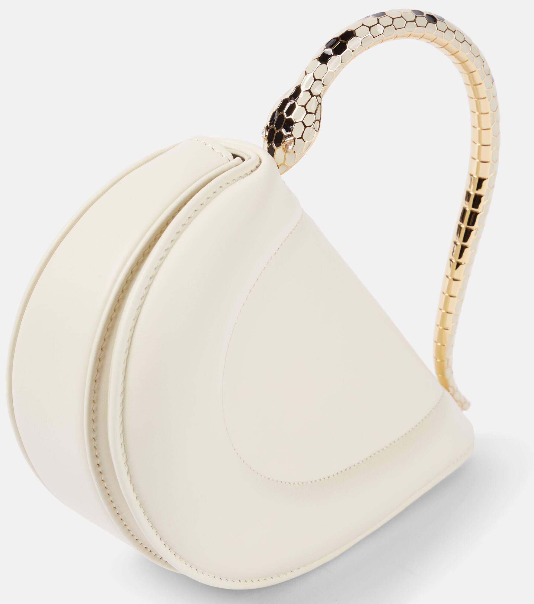 Serpenti Cuore 1968 leather tote bag - 6