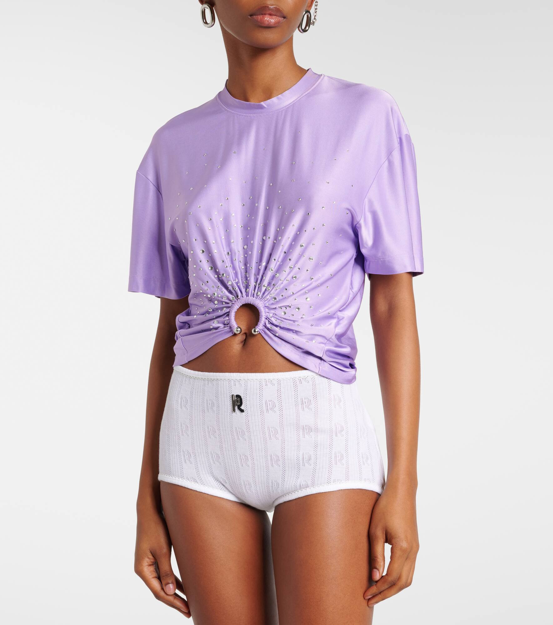 High-rise cotton briefs - 2