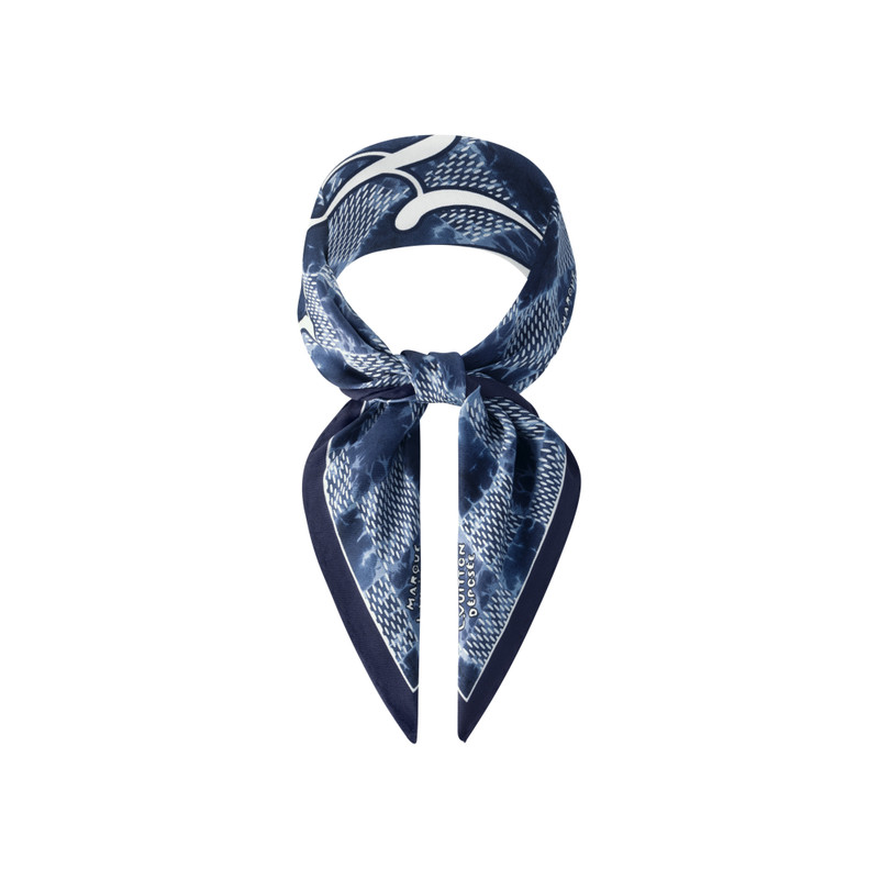 Splash Damier Silk Square 3