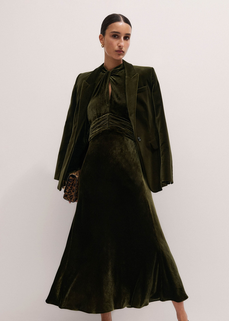 Twist Neck Maxi Dress 3