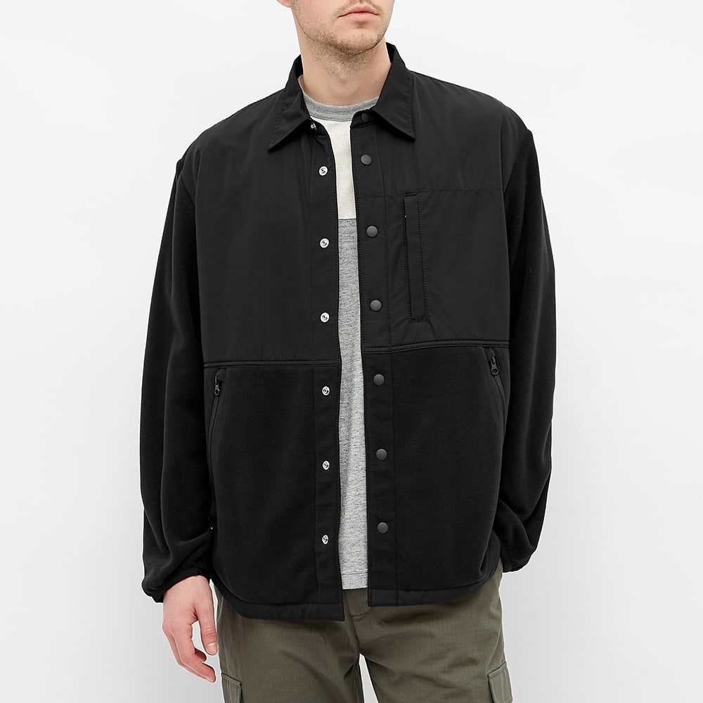 Comme des Garcons Homme Sherpa Button Overshirt - 3