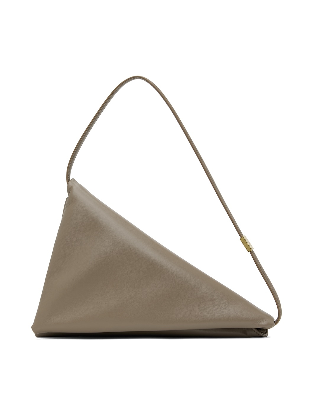 Taupe Prisma Triangle Bag - 1
