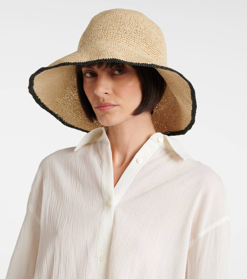 Totême Straw sun hat outlook