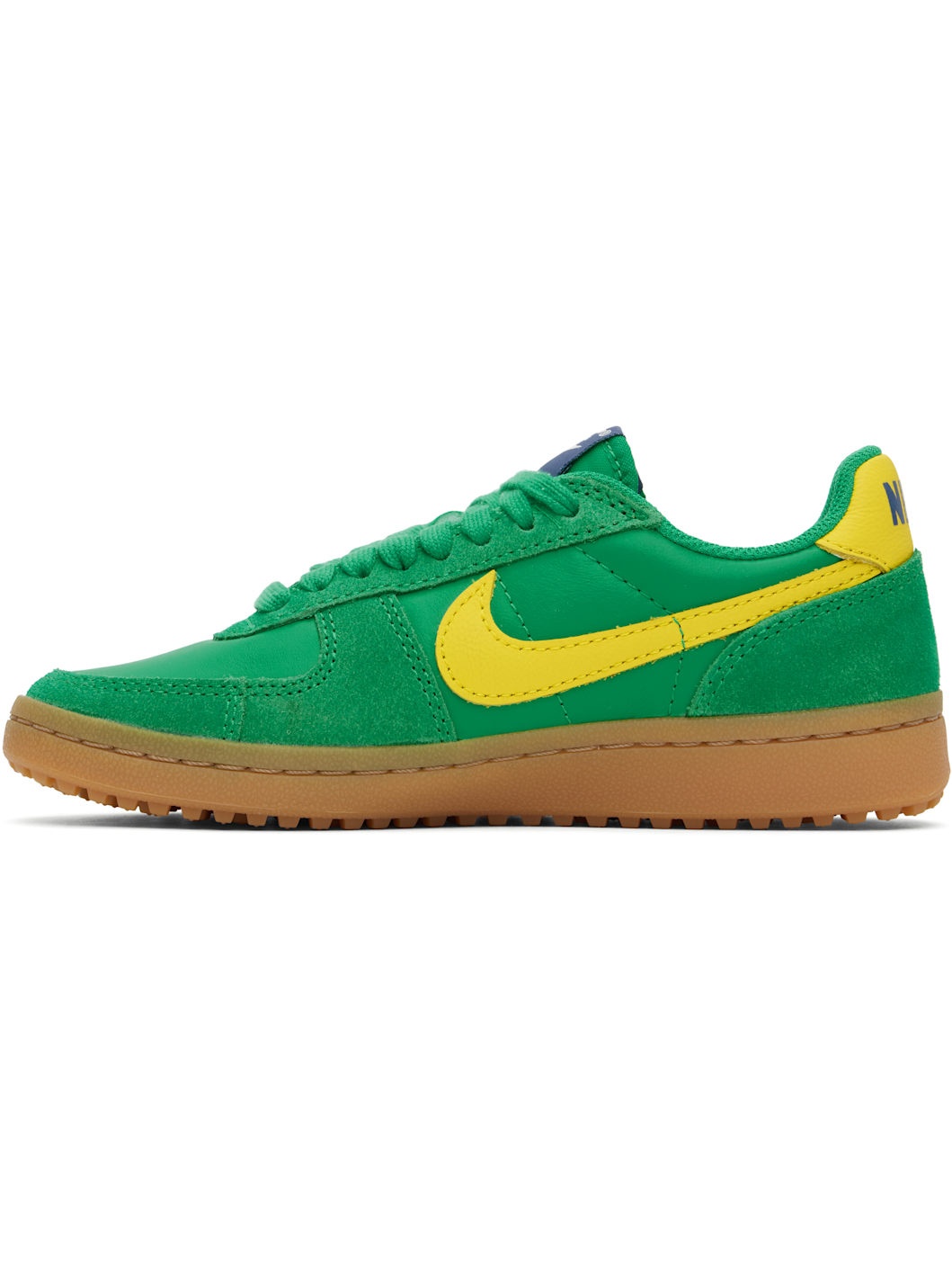 Green & Yellow Field General Sneakers - 3