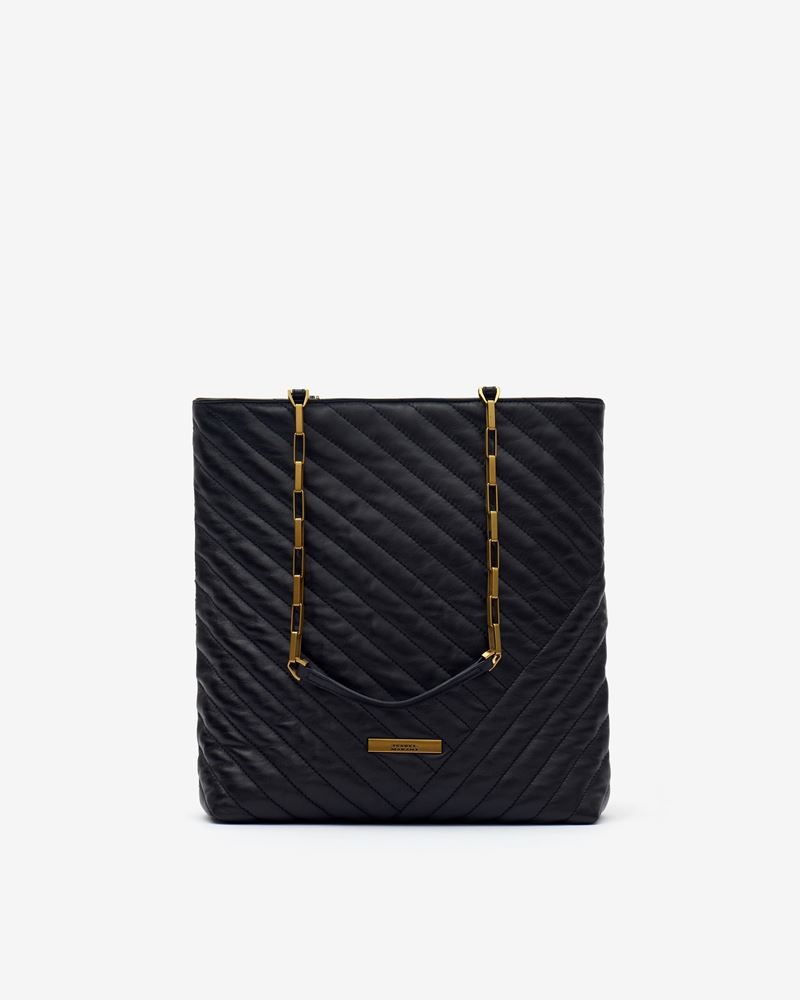 MERINE QUILTED LEATHER SHOULDER BAG - 3