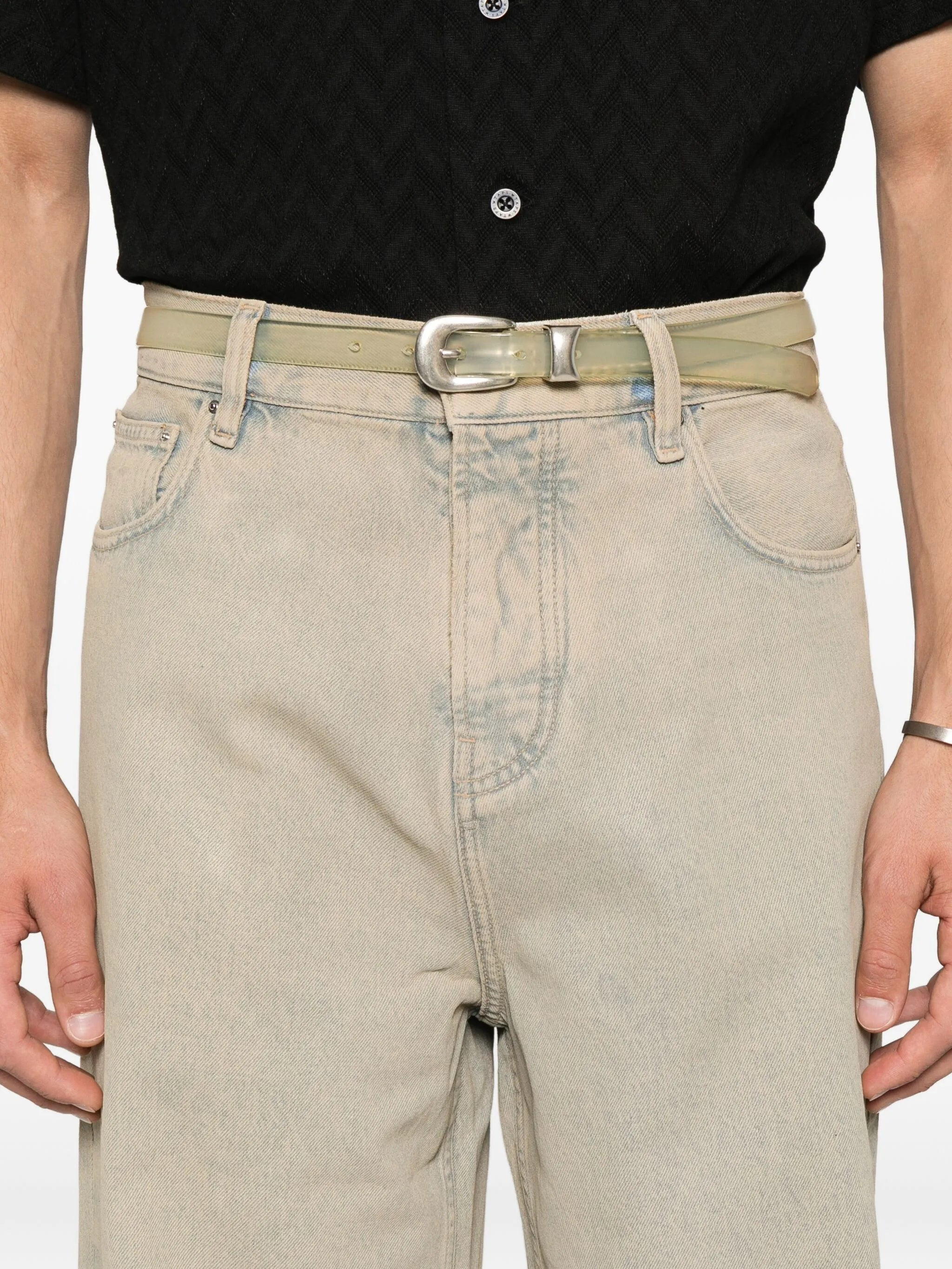 Amiri Faded Denim Jeans - 4