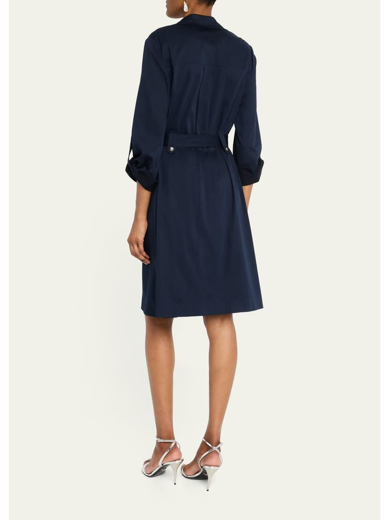 Caryss Belted A-Line Shirtdress 3
