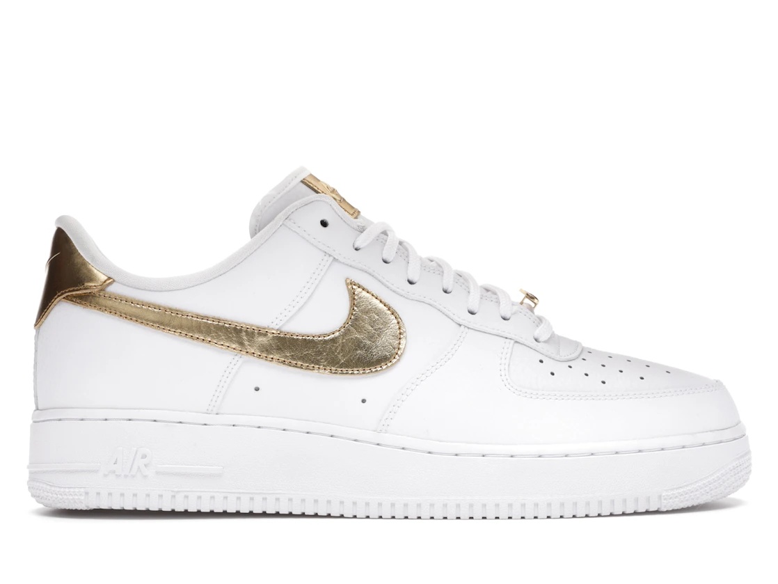 Nike Air Force 1 Low White Metallic Gold (2020) - 1