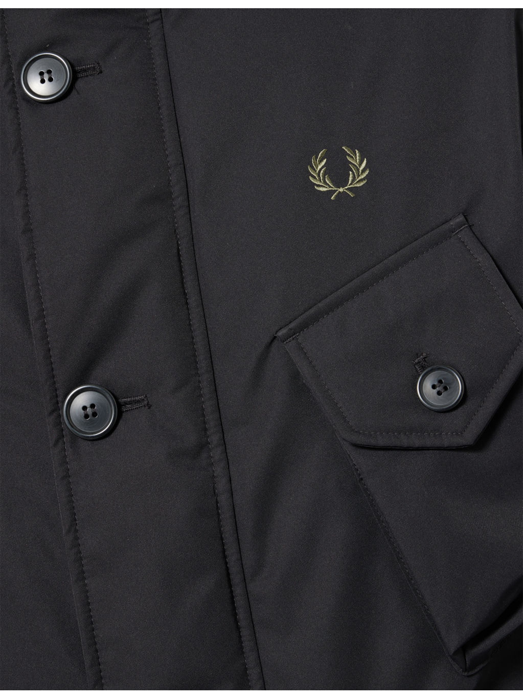 Embroidered-Logo Flap-Pocket Shell Jacket - 6