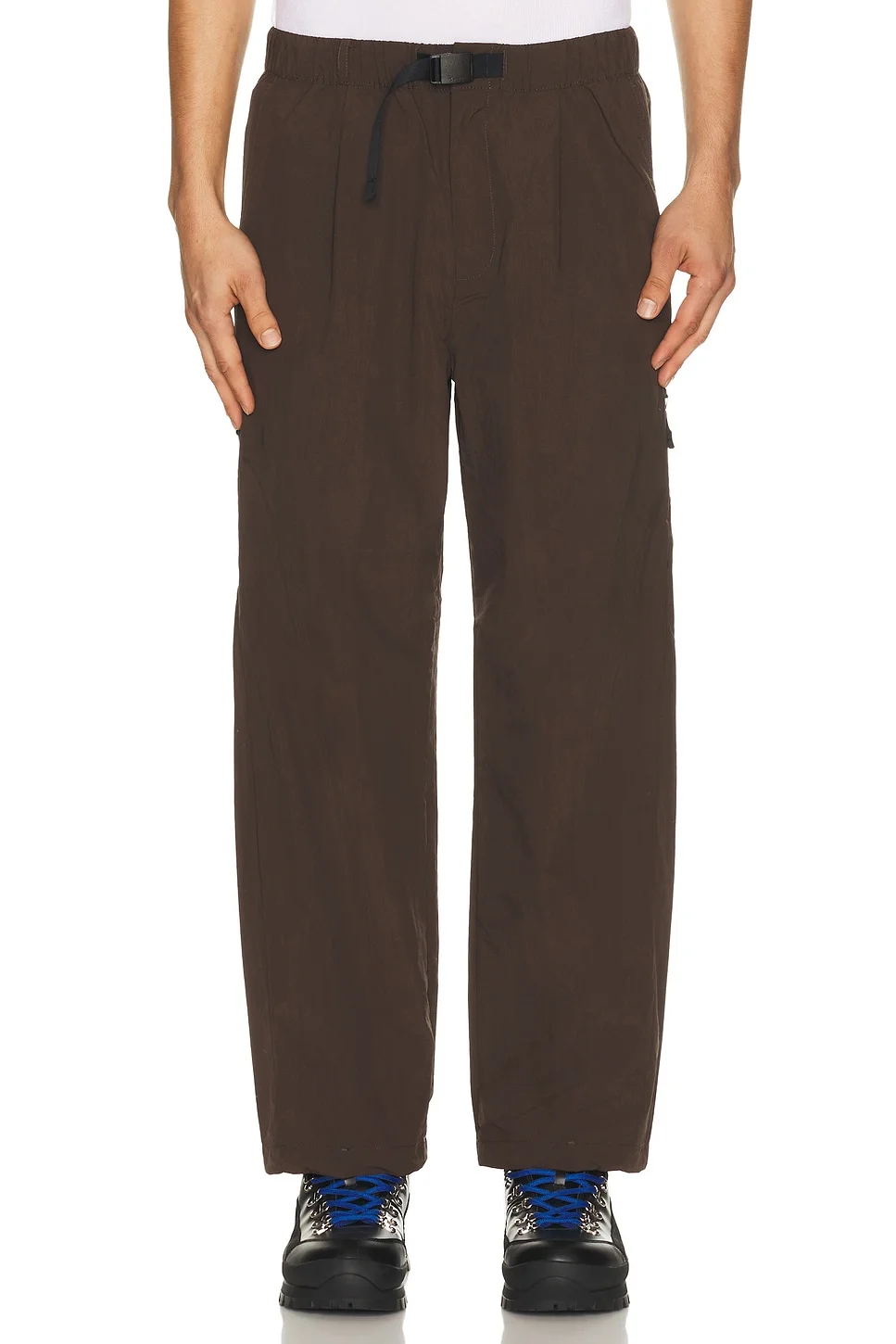 Nylon Double Rip Pants - 1