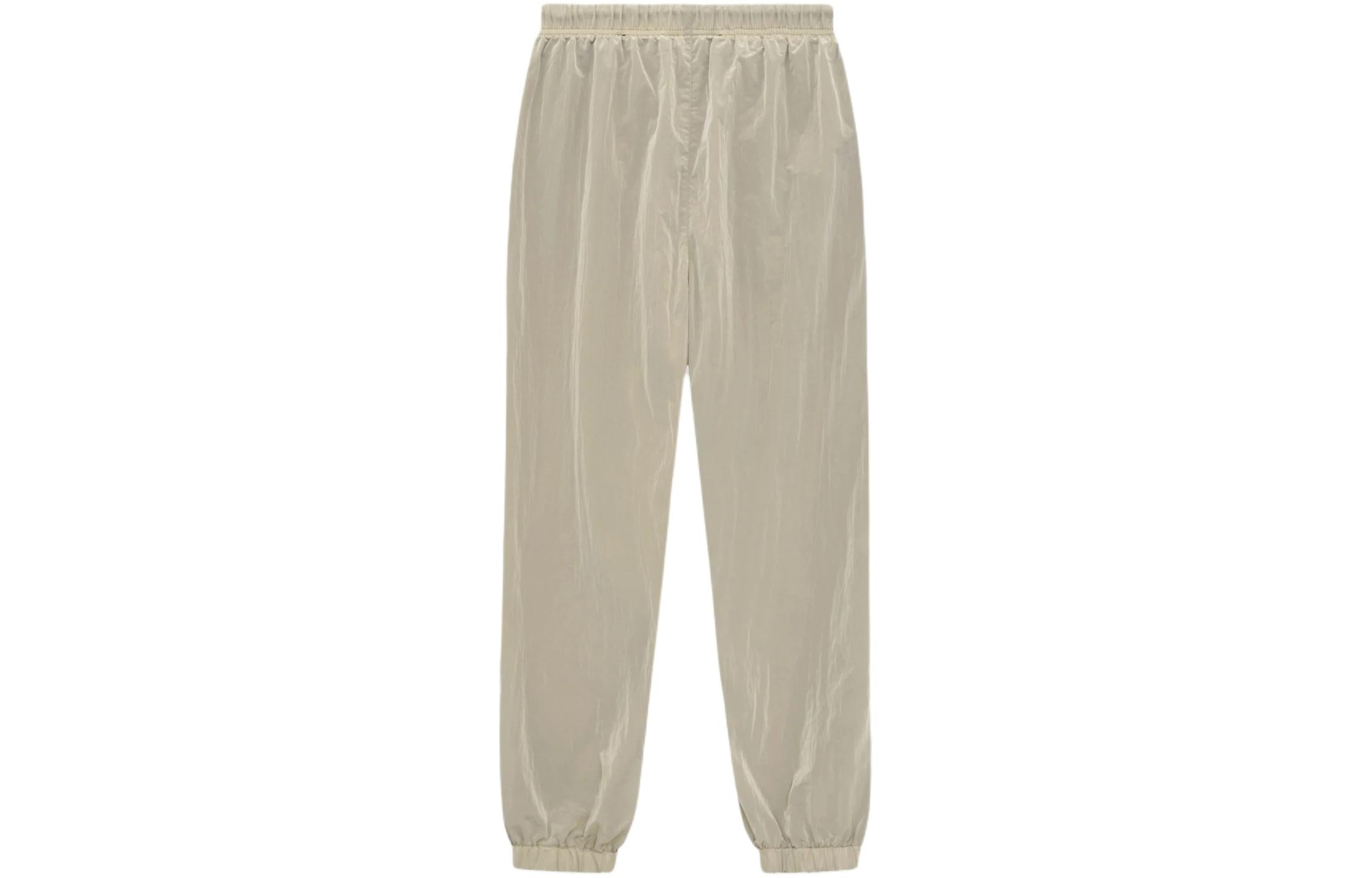 Fear of God Essentials SS24 Crinkle Nylon Track Pants 'Garden Yellow' 130SP244241F - 2