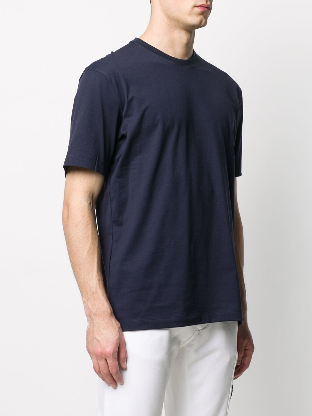 plain basic T-shirt - 4