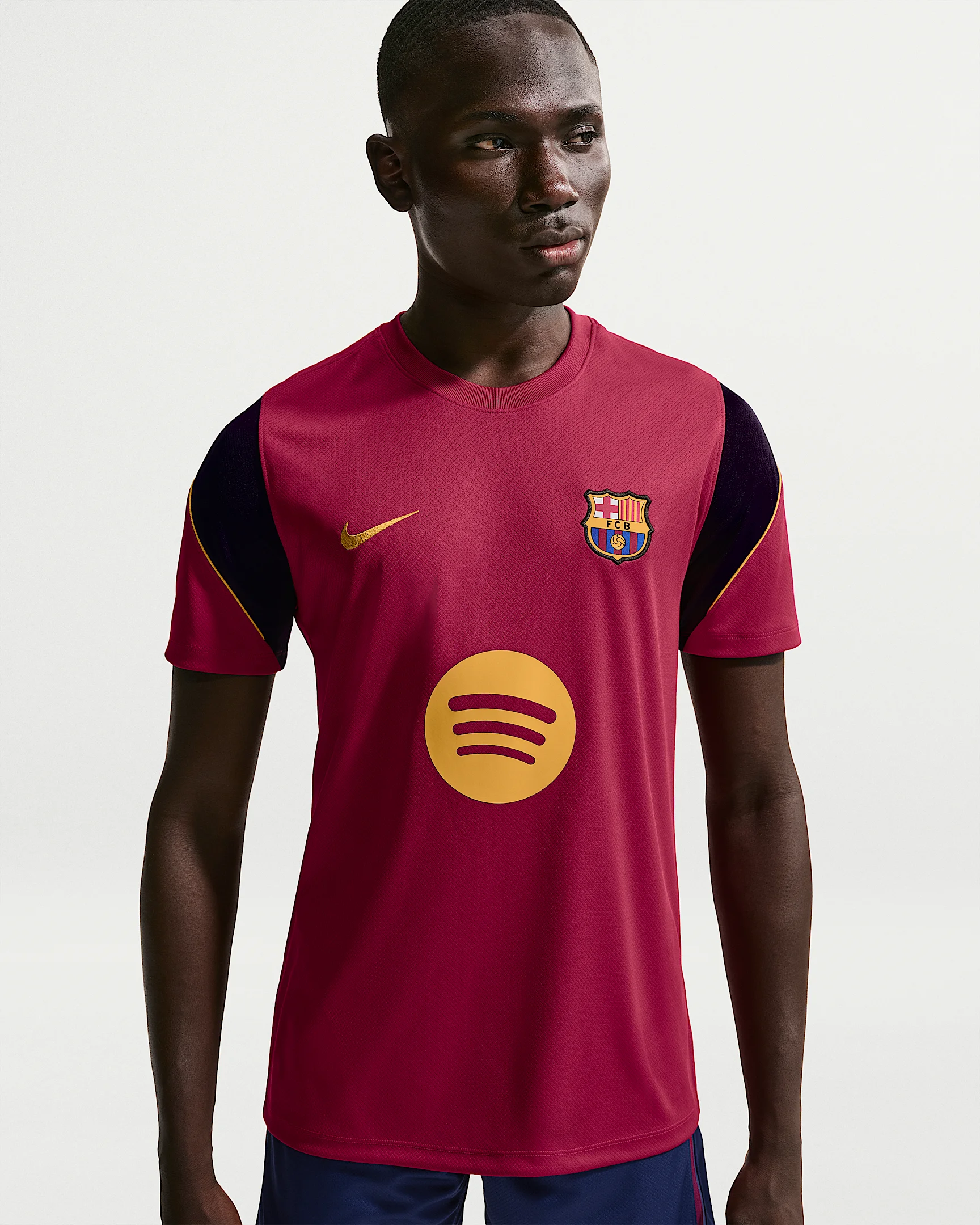 FC Barcelona Strike Men's Nike Soccer Dri-FIT Short-Sleeve Top - 1