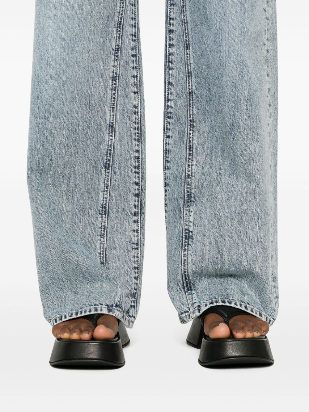 Treble wide-leg jeans - 5