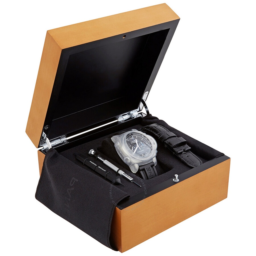 Panerai Chronograph Automatic Black Dial Men's Watch PAM01109 - 4