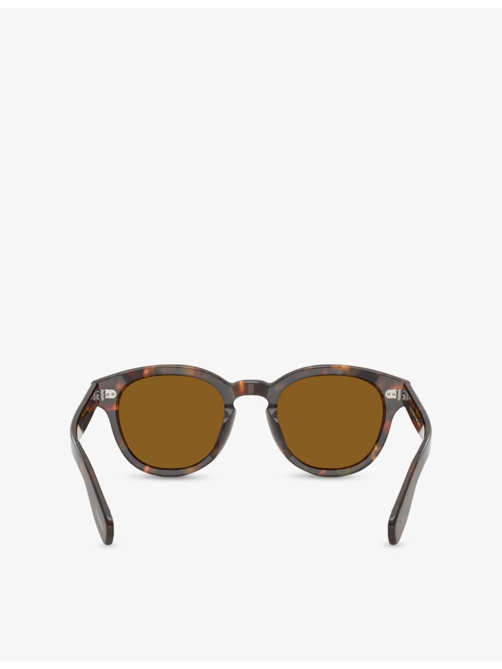 OV5413SU Cary Grant Round-Frame Tortoiseshell Acetate Sunglasses - 4