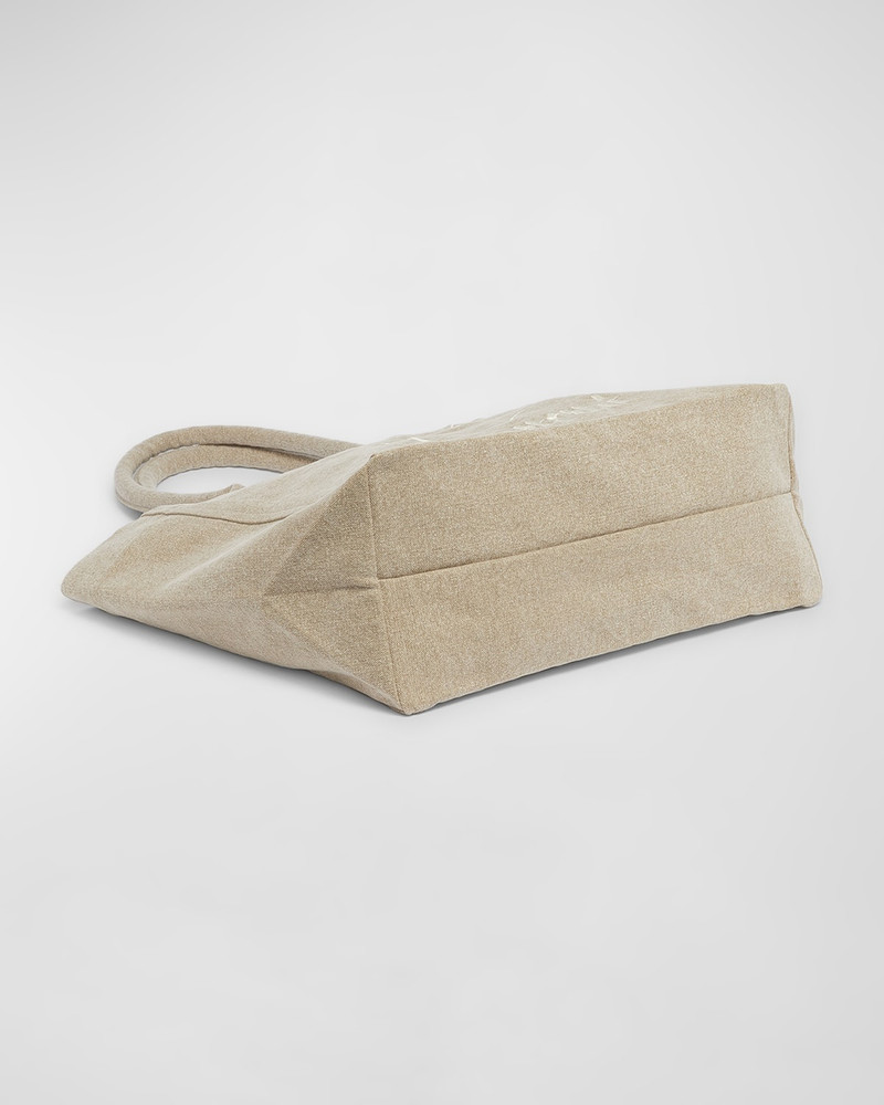 Isabel Marant Yenky Zip Canvas Cotton Tote Bag outlook