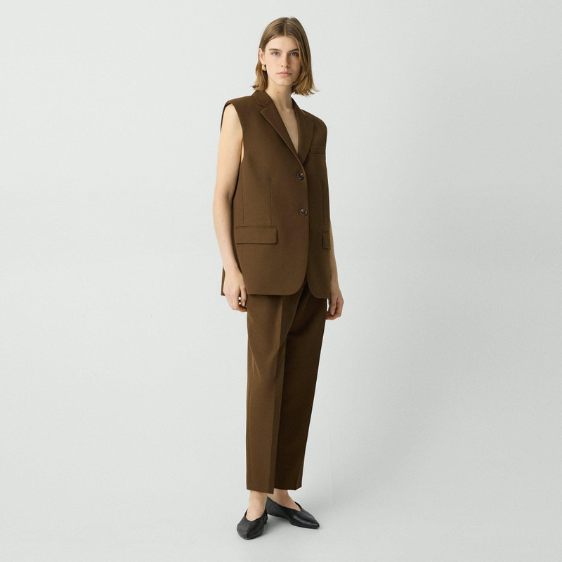 Theory Oversized Vest in Wool-Blend outlook